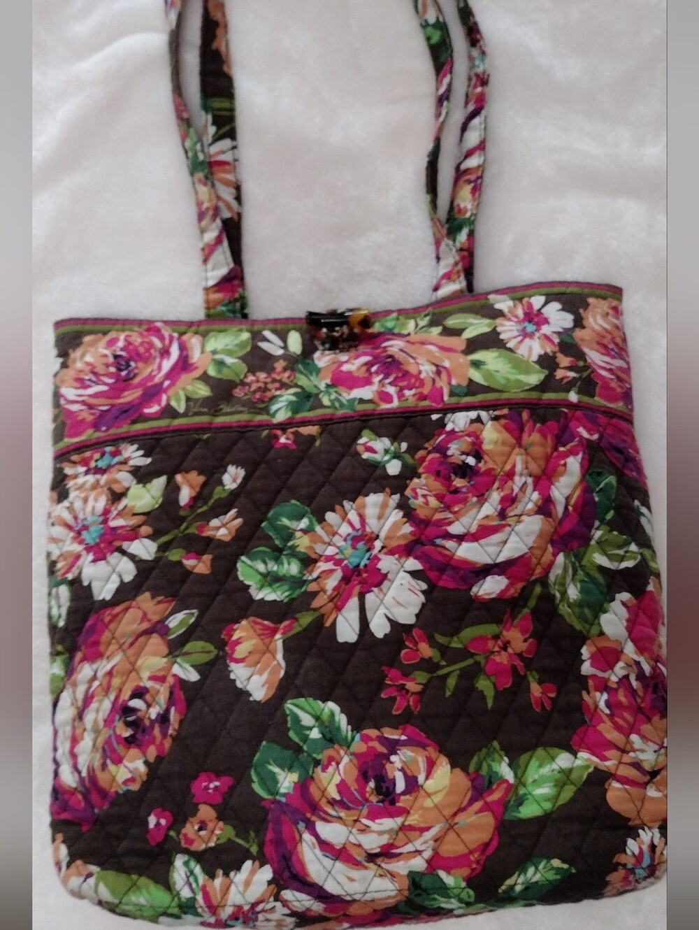 Vera Bradley Quilted Tote Bag